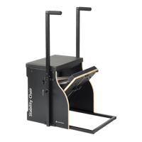 Split-Pedal Stability ChairTM (Jet Black)